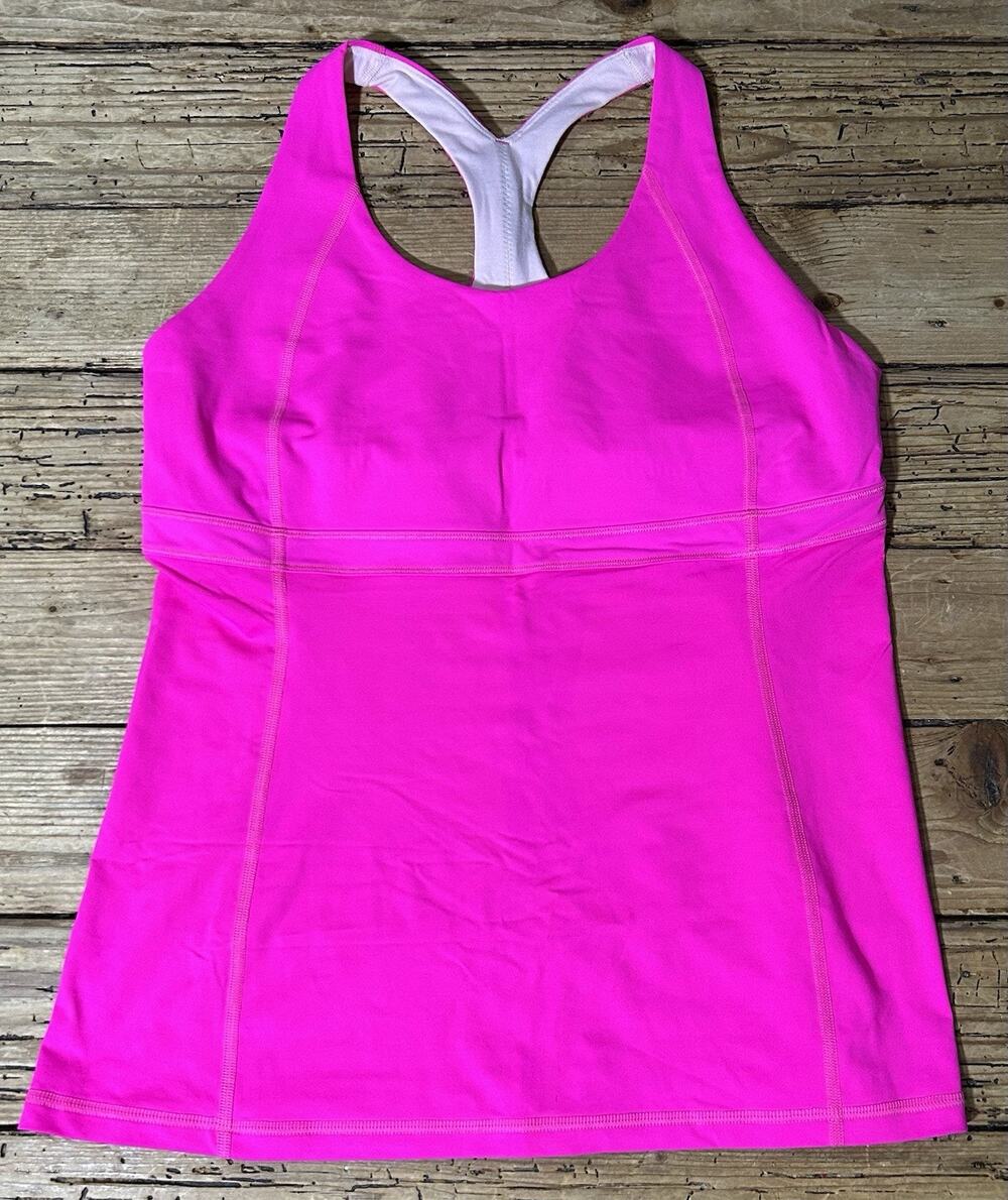 Lululemon Run Women’s Size 10 Raspberry Fast Track Tank